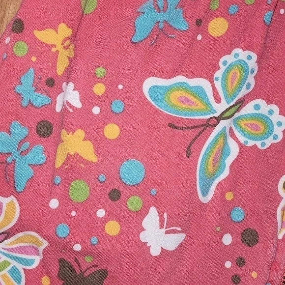 EYESHADOW GIRLS Rose Zip-Up Hoodie with Butterflies and Dots - Picture 3 of 3